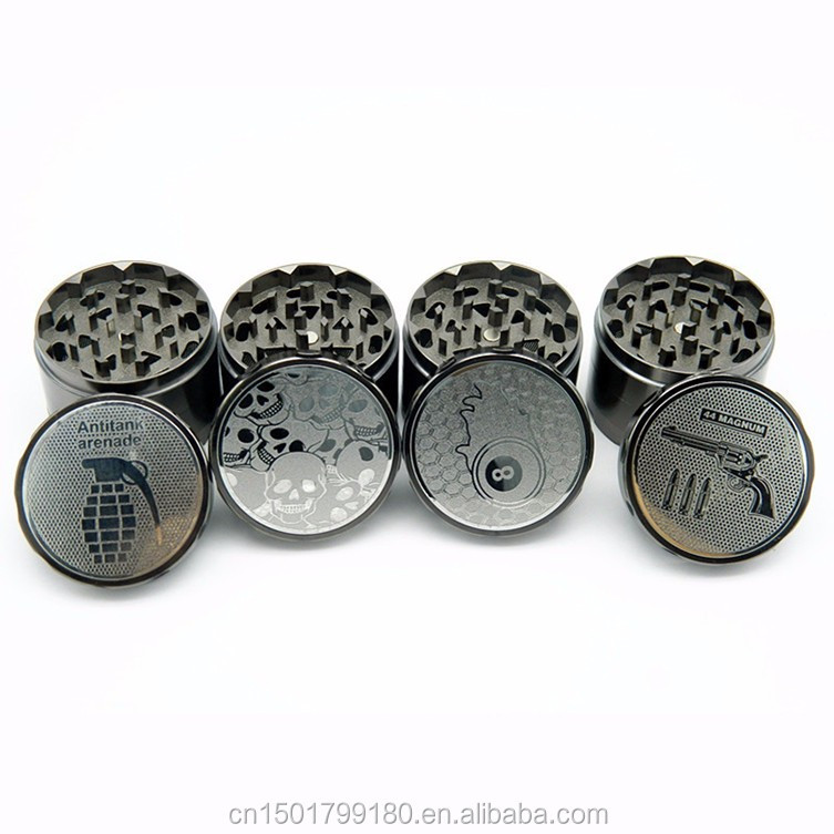 Grinder Billard 52mm Silver and Gun