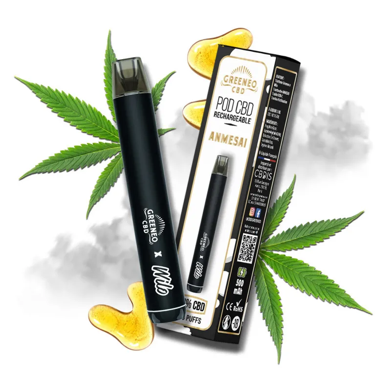 [2274-4894] Pod CBD Rechargeable Amnesia - Greeneo