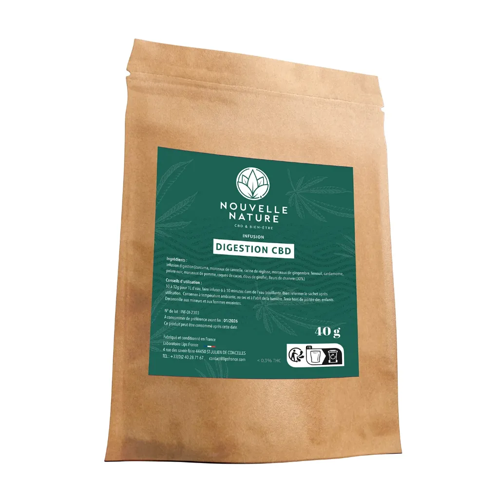 [2392-5294] Infusion CBD Digestion 40g - Nouvelle Nature